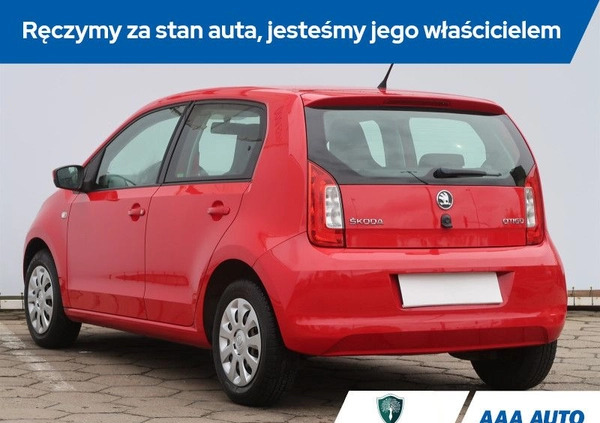 Skoda Citigo cena 24500 przebieg: 70057, rok produkcji 2013 z Miastko małe 92